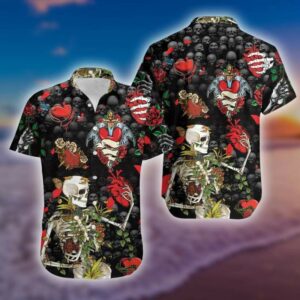 Hawaiian Aloha Hawaiian Shirtss Skull Loving You Till My Last Day  - Thelegend59