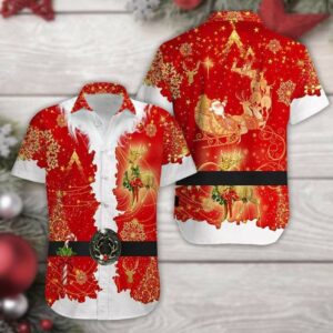 Hawaiian Aloha Hawaiian Shirtss Special Santa Claus Costume Christmas  - Thelegend59