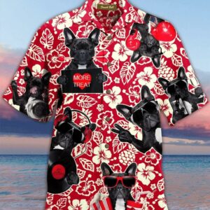 Hawaiian Aloha Hawaiian Shirtss Stay Cool Frenchie Bulldog  - Thelegend59