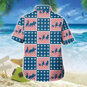 Hawaiian Aloha Hawaiian Shirtss Team Roping America  - Thelegend59