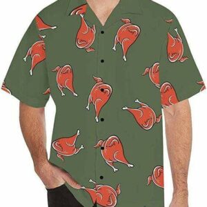 Hawaiian Aloha Hawaiian Shirtss Thanksgiving Pattern  - Thelegend59