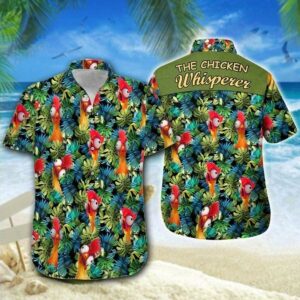 Hawaiian Aloha Hawaiian Shirtss The Chicken Whisperer  - Thelegend59