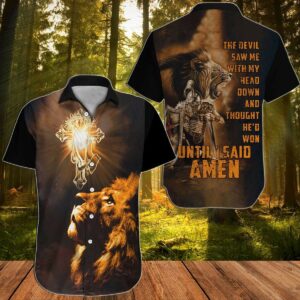 Hawaiian Aloha Hawaiian Shirtss The Lion Of Judah  - Thelegend59