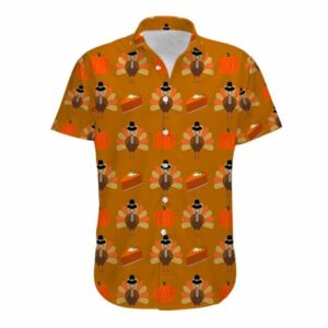 Hawaiian Aloha Hawaiian Shirtss Turkeys Thanksgiving  - Thelegend59