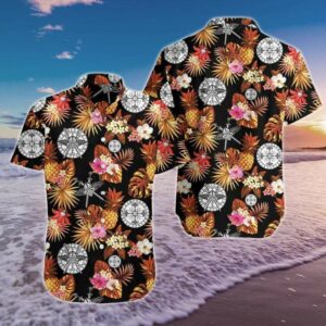 Hawaiian Aloha Hawaiian Shirtss Viking Tropical  - Thelegend59