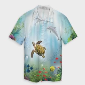 Hawaiian Animal In The Ocean Hawaiian Shirt  - Thelegend59