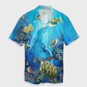 Hawaiian Animal Ocean Hawaiian Shirt  - Thelegend59
