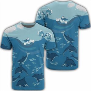 Hawaiian Dolphins Thawaiian Shirts  - Thelegend59