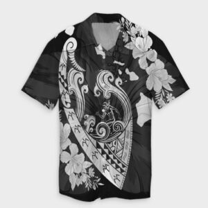 Hawaiian Fish Hook Hibiscus Banzai Surfing Hawaiian Shirt  - Thelegend59