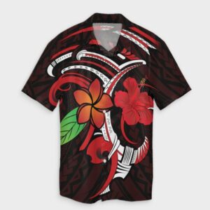 Hawaiian Hibiscus And Plumeria Flower Hawaiian Shirt  - Thelegend59