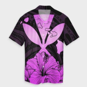 Hawaiian Kanaka Hawaiian Shirt Hibiscus Love - Pink  - Thelegend59