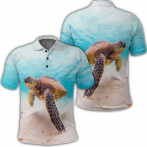 Hawaiian Ocean Picture Polo Hawaiian Shirts  - Thelegend59