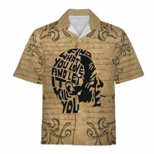 Hawaiian Outfit Charles Bukowski Find What You Love And Let It Kill You  - Thelegend59