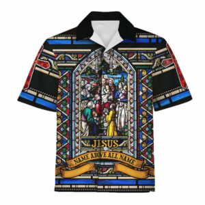 Hawaiian Outfit Jesus Name Above All Name  - Thelegend59