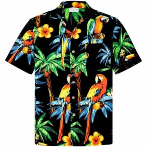 Hawaiian Parrots Multicolor Best Design Hawaiian Shirt  - Thelegend59