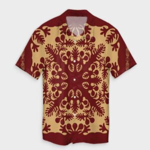 Hawaiian Quilt Vintage Hawaiian Shirt  - Thelegend59