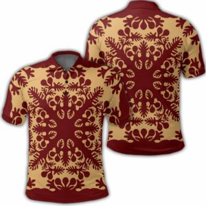 Hawaiian Quilt Vintage Polo Hawaiian Shirts  - Thelegend59