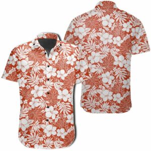 Hawaiian Shirt - Hibiscus Flower Pattern Hawaiian Shirts  - Thelegend59