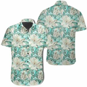 Hawaiian Shirt - Tropical Blue Hawaiian Shirts  - Thelegend59