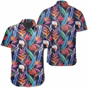 Hawaiian Shirt - Tropical Flower Hawaiian Shirts  - Thelegend59