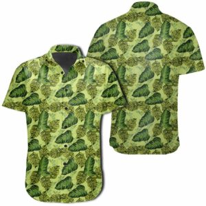 Hawaiian Shirt - Tropical Green Hawaiian Shirts  - Thelegend59