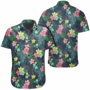 Hawaiian Shirt - Tropical Hibiscus Hawaiian Shirts  - Thelegend59