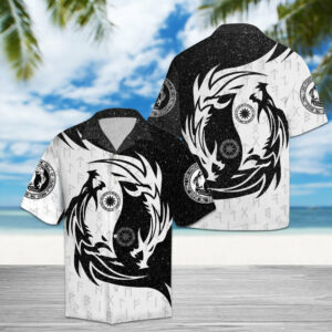 Hawaiian Shirt Viking Dragon For Men Women  - Thelegend59