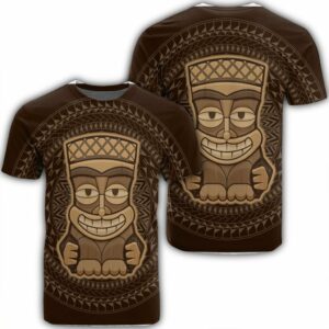 Hawaiian Tiki T-Hawaiian Shirts  - Thelegend59