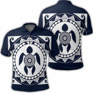 Hawaiian Turtle Pattern Polo Hawaiian Shirts  - Thelegend59