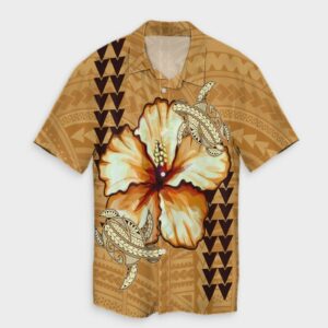 Hawaiian Vintage Hibiscus Hawaiian Shirt  - Thelegend59