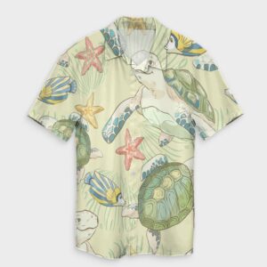 Hawaiian World Animals In Sea Hawaiian Shirt  - Thelegend59