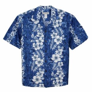 Hibiscus Blue Nice Design Hawaiian Shirt  - Thelegend59