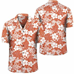 Hibiscus Flower Pattern Hawaiian Shirt  - Thelegend59