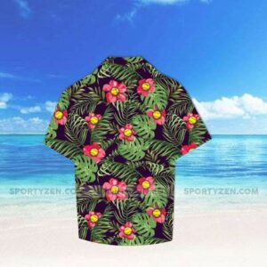 Hibiscus Hawaii Softball Hawaiian Shirts  - Thelegend59