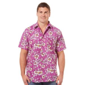 Hibiscus Pink Unique Design Hawaiian Shirt  - Thelegend59