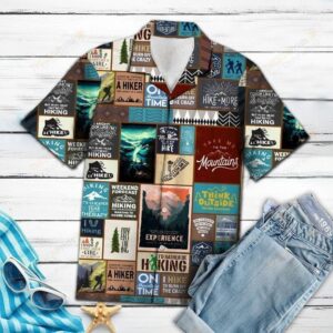 Hike More Colorful Amazing Design Hawaiian Shirt For Men Women  - Thelegend59