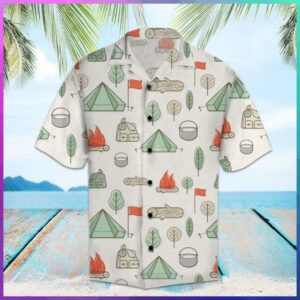 Hiking Hawaiian Multicolor Amazing Design Hawaiian Shirt  - Thelegend59
