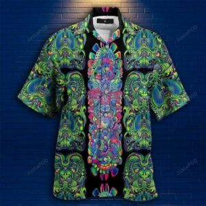 Hippie Goa Unique Art Hawaiian Shirt - Unihawaiian Shirtsex - Adult -  - Thelegend59
