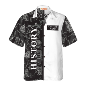 History Teacher Custom Hawaiian Shirt - For Men And Women - Kids  - Thelegend59