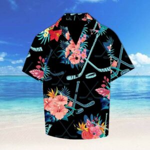 Hockey Tropical Hawaiian Aloha Hawaiian Shirtss  - Thelegend59