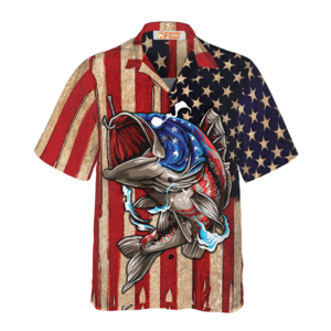 Hooked On Freedom Hawaiian Shirt - For Men And Women - Kids  - Thelegend59