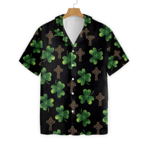 Hooligan Shamrock Irish Saint Patrick'S Day Hawaiian Shirt - For Men And Women - Kids  - Thelegend59