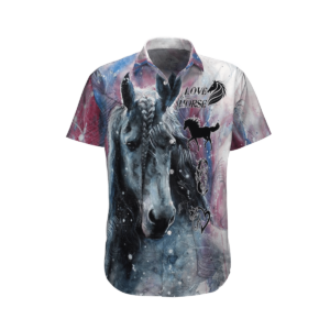 Horse Colorful Nice Design Unisex Hawaiian Shirt  - Thelegend59