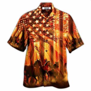 Horse Born To Ride - Hawaiian Shirt - For Men And Women - Kids  - Thelegend59