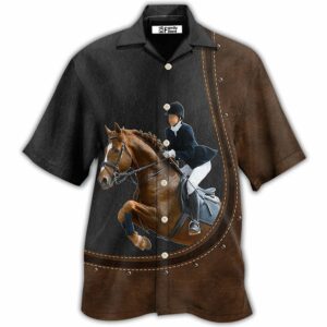 Horse Dressage Lover - Hawaiian Shirt - For Men And Women - Kids  - Thelegend59