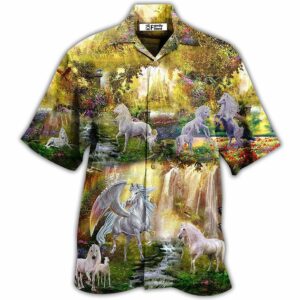 Horse Mysterious Paradise - Hawaiian Shirt - For Men And Women - Kids  - Thelegend59