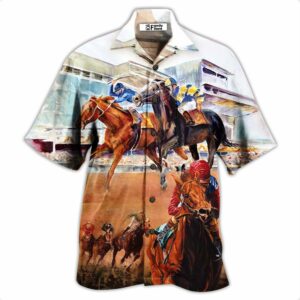 Horse Racing Amazing - Hawaiian Shirt - For Men And Women - Kids  - Thelegend59