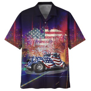 Hot Rod Wirework 4Th July Independence Day Unisex Hawaiian Shirts  - Thelegend59