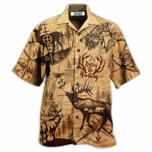 Hunting Deer Vintage Be - Hawaiian Shirt - For Men And Women - Kids  - Thelegend59