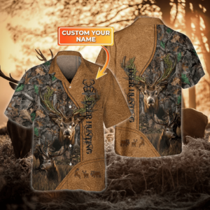 Hunting Personalized Name 3D Hawaiian Shirt - For Men And Women - Kids  - Thelegend59